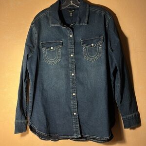 True Religion Georgia Denim Shirt